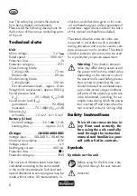 Preview for 6 page of FLORABEST FGS 3.6 A1 Translation Of The Original Instructions