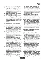 Preview for 9 page of FLORABEST FGS 3.6 A1 Translation Of The Original Instructions