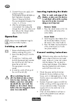 Preview for 14 page of FLORABEST FGS 3.6 A1 Translation Of The Original Instructions