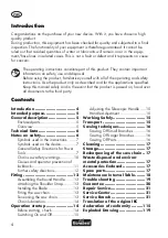 Предварительный просмотр 4 страницы FLORABEST FHE 550 B2 Translation Of Original Operation Manual