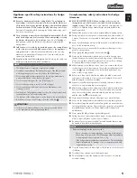 Preview for 9 page of FLORABEST FHEHS 900 A1 Operation Manual