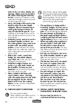 Предварительный просмотр 28 страницы FLORABEST FHSA 20 A1 Translation Of The Original Instructions