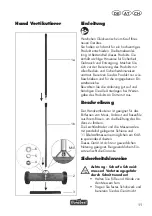 Предварительный просмотр 11 страницы FLORABEST FHV 32 A1 Translation Of Original Operation Manual