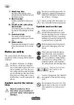 Preview for 8 page of FLORABEST FKS 2200 D2 Translation Of Original Operation Manual