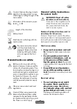 Preview for 9 page of FLORABEST FKS 2200 D2 Translation Of Original Operation Manual