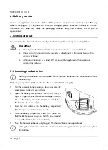 Предварительный просмотр 38 страницы FLORABEST FLG 34 C1 Operating Instructions And Safety Instructions