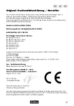 Предварительный просмотр 27 страницы FLORABEST FRT 550 A1 Translation Of Original Operation Manual