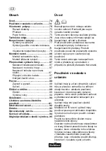 Предварительный просмотр 74 страницы FLORABEST FRT 550 A1 Translation Of Original Operation Manual