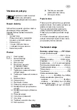 Предварительный просмотр 75 страницы FLORABEST FRT 550 A1 Translation Of Original Operation Manual