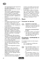 Preview for 42 page of FLORABEST FTP 400 B2 Translation Of Original Operation Manual