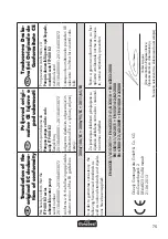 Preview for 75 page of FLORABEST FTP 400 B2 Translation Of Original Operation Manual