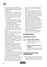 Предварительный просмотр 20 страницы FLORABEST FTP 400 C2 Translation Of Original Operation Manual