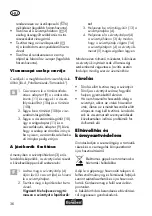 Предварительный просмотр 36 страницы FLORABEST FTP 400 C2 Translation Of Original Operation Manual