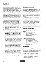 Preview for 28 page of FLORABEST FTP 400 E Translation Of The Original Instructions