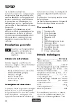 Preview for 36 page of FLORABEST FTS 1100 B2 Translation Of Original Operation Manual