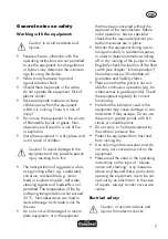 Предварительный просмотр 7 страницы FLORABEST FTS 1100 C3 Translation Of Original Operation Manual