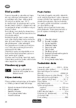 Предварительный просмотр 26 страницы FLORABEST FTS 1100 C3 Translation Of Original Operation Manual