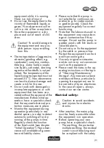 Предварительный просмотр 21 страницы FLORABEST FTS 1100 D4 Translation Of The Original Instructions