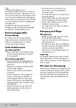 Preview for 18 page of FLORABEST GK-1600 Instructions For Use Manual