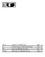 Предварительный просмотр 2 страницы FLORABEST HG00249 Operation And Safety Notes