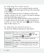 Предварительный просмотр 16 страницы FLORABEST HG00249 Operation And Safety Notes