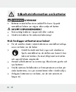 Предварительный просмотр 26 страницы FLORABEST HG00249 Operation And Safety Notes