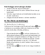 Предварительный просмотр 27 страницы FLORABEST HG00249 Operation And Safety Notes