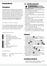 Preview for 7 page of FLORABEST HG03298B Operation And Safety Notes