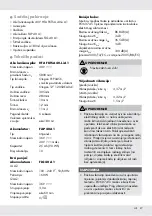 Предварительный просмотр 25 страницы FLORABEST HTA FKTSA 40-Li A1 Operation And Safety Notes