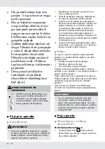 Предварительный просмотр 30 страницы FLORABEST HTA FKTSA 40-Li A1 Operation And Safety Notes