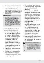 Предварительный просмотр 49 страницы FLORABEST HTA FKTSA 40-Li A1 Operation And Safety Notes