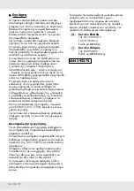 Предварительный просмотр 106 страницы FLORABEST HTA FKTSA 40-Li A1 Operation And Safety Notes