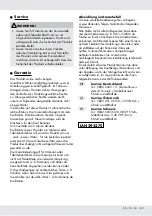 Предварительный просмотр 127 страницы FLORABEST HTA FKTSA 40-Li A1 Operation And Safety Notes