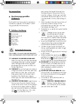 Предварительный просмотр 13 страницы FLORABEST Z30744A Operation And Safety Notes