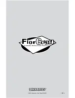 Preview for 12 page of FlorCraft 709-3928 Operator'S Manual