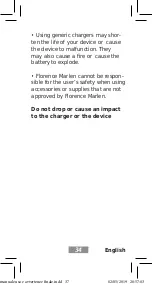 Preview for 22 page of Florence Marlen FM1R Manual