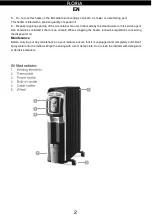 Предварительный просмотр 4 страницы Floria ZLN1464 Instruction Manual