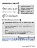 Предварительный просмотр 3 страницы Florida Pneumatic FP-720B General Safety Information & Replacement Parts