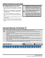 Preview for 3 page of Florida Pneumatic Universal Tool RAPTOR UT8727-12 General Safety Information & Replacement Parts