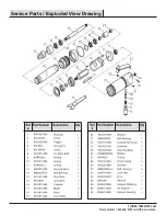 Предварительный просмотр 7 страницы Florida Pneumatic Universal Tool UT4425E-CWS General Safety Information & Replacement Parts