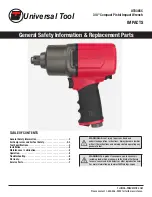 Florida Pneumatic Universal Tool UT8365C General Safety Information & Replacement Parts preview