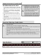 Preview for 3 page of Florida Pneumatic Universal Tool UT8633 General Safety Information & Replacement Parts