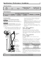 Preview for 4 page of Flotec 3601A SERIES Owner'S Manual