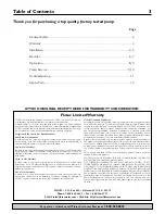 Предварительный просмотр 3 страницы Flotec AT250701 Owner'S Manual