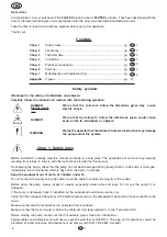 Preview for 8 page of Flotec COMPAC 150 Use And Maintenance Manual