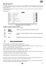 Preview for 83 page of Flotec COMPAC 150 Use And Maintenance Manual