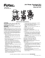 Flotec FPP1657 Installation Instructions предпросмотр