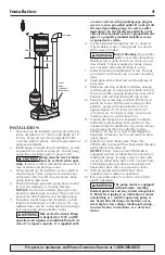 Preview for 4 page of Flotec FPPM3600D-09 Owner'S Manual