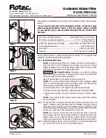 Flotec FPWF-US2 Installation Instructions Manual предпросмотр