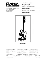 Preview for 1 page of Flotec FPZS50RP Owner'S Manual